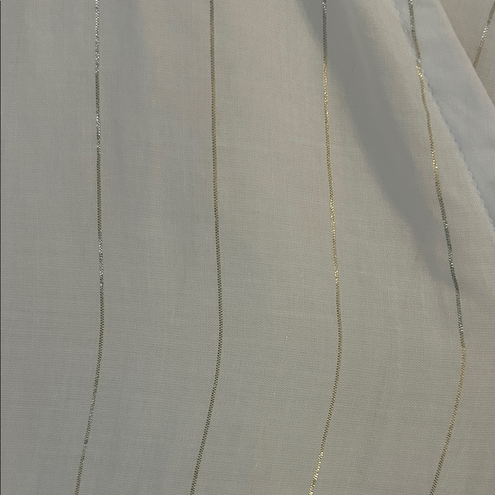 Onia Cream and Gold Striped Cover-Up - Picture 3 of 3